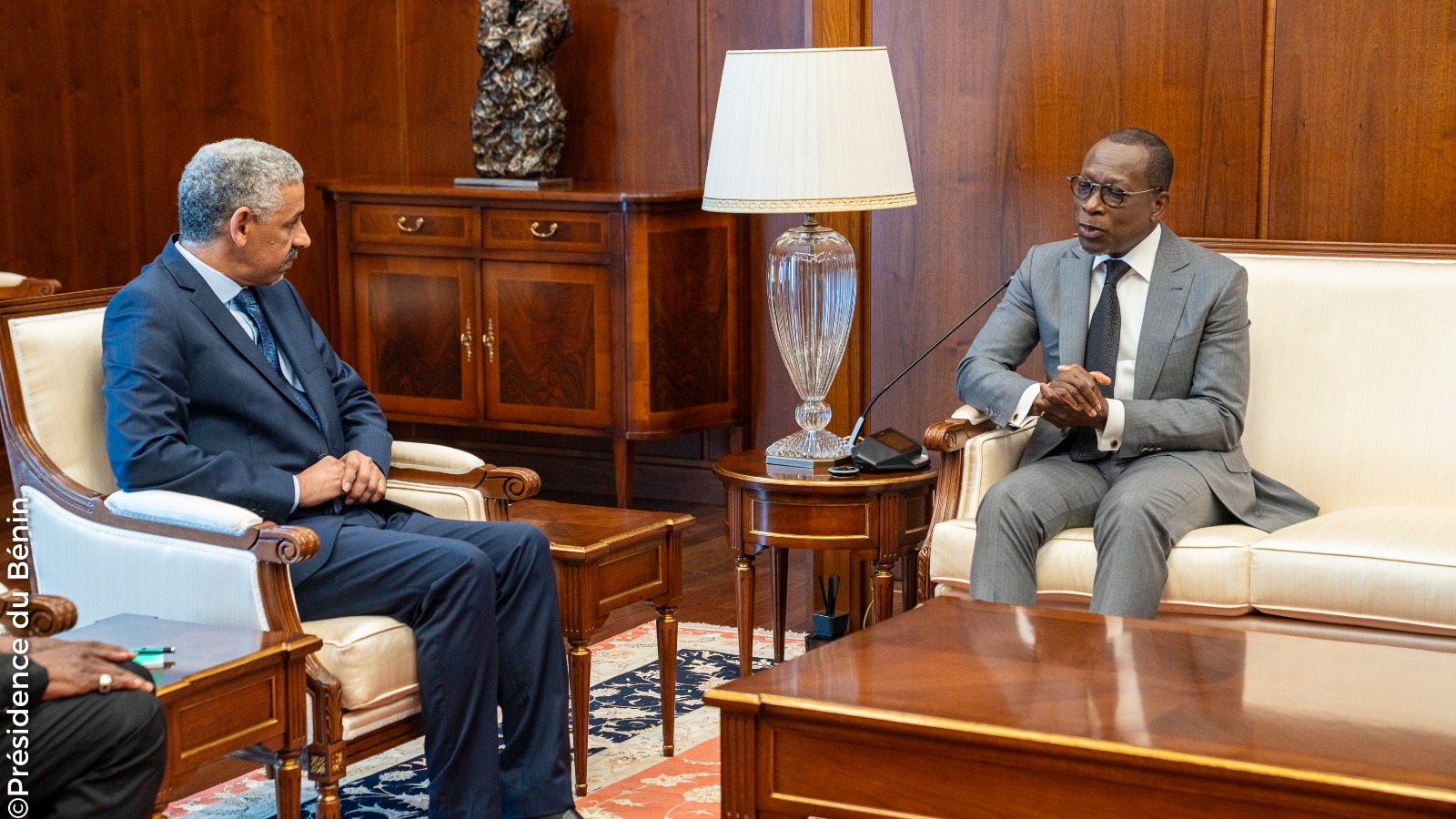 Patrice Talon receives the President of BADEA - Time News